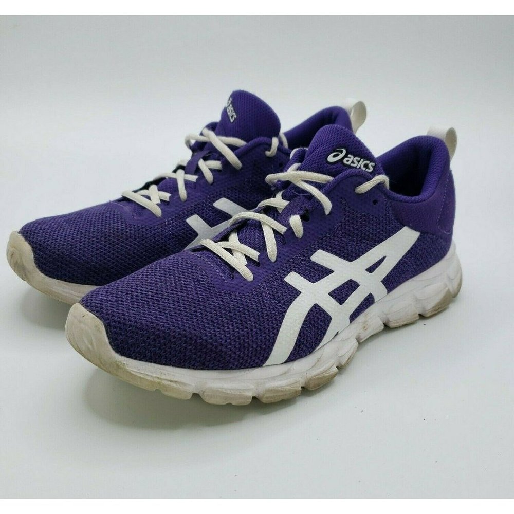 Asics GEL Flytefoam Purple Mesh EVA 6 Eyelet Lace Women Training Sneakers Sz 8.5 - Picture 7 of 9